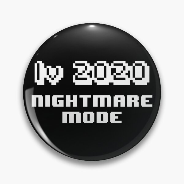 Item preview, 2020 Nightmare Mode - Black back designed and sold by crismk.