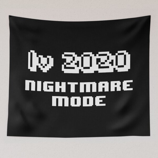 Item preview, 2020 Nightmare Mode - Black back designed and sold by crismk.