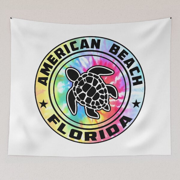 Item preview, American Beach Florida Sea Turtle FL designed and sold by DESTINATIONS DECAL.