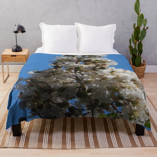 Item preview, White Crepe Myrtle In Lock Down designed and sold by Mark Polk.