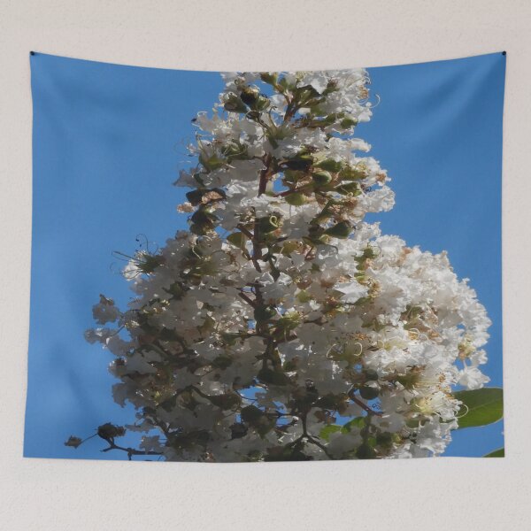 Item preview, White Crepe Myrtle In Lock Down designed and sold by Mark Polk.