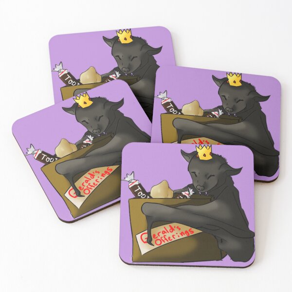 Item preview, Gerald the Bat and his many offerings. designed and sold by MtnDew3301.