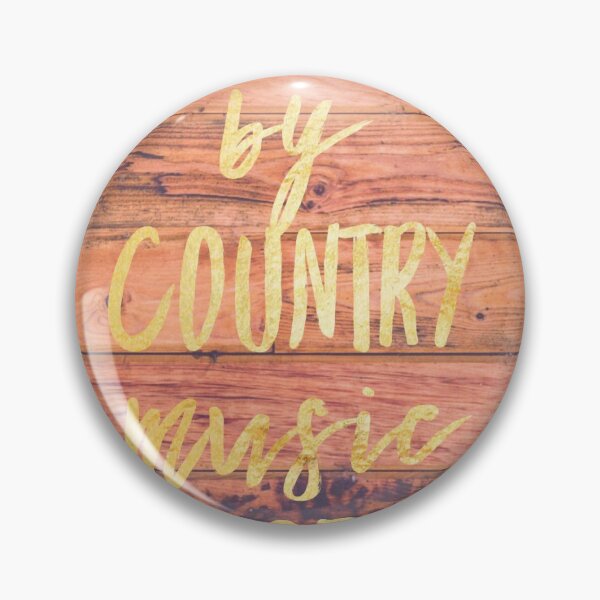 Item preview, fueled by country music and coffee  designed and sold by boldtypex.