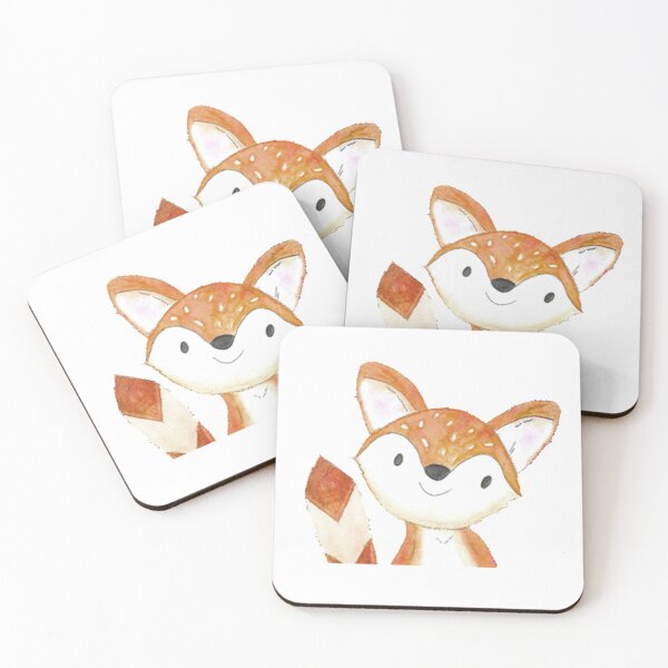 Item preview, Little fox smiling designed and sold by latiendadearyam.