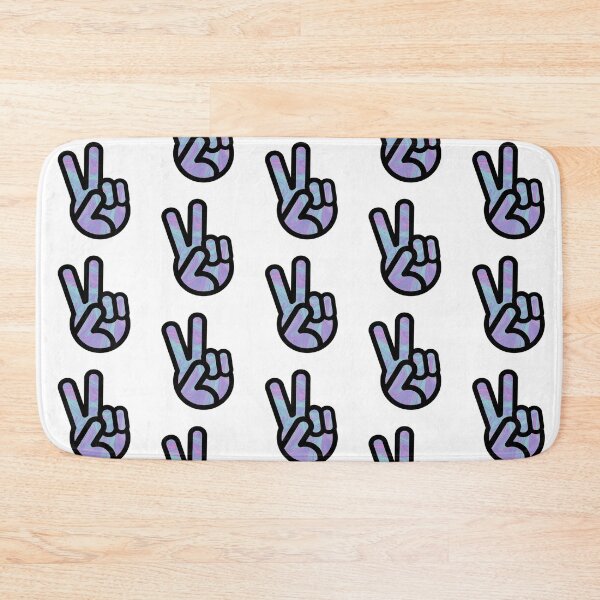 Item preview, Peace sign purple tie-dye  designed and sold by FaCurls.
