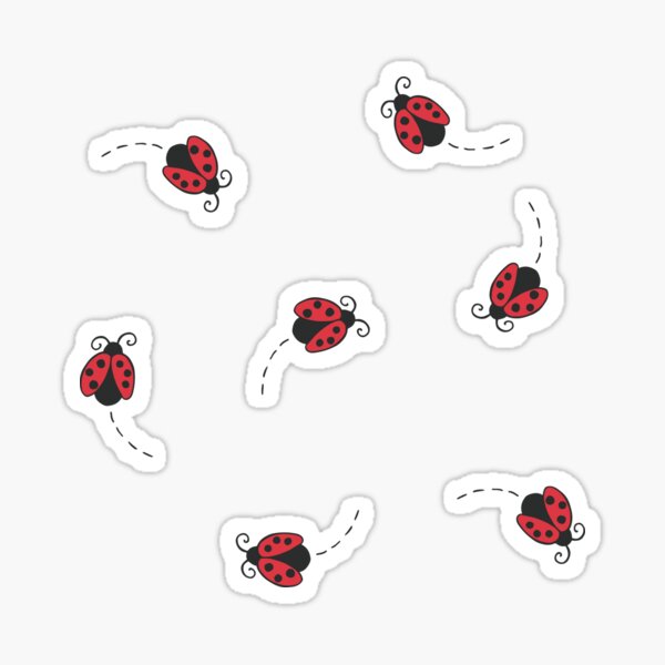 Item preview, Cute Lady Bugs designed and sold by kmoblenes.