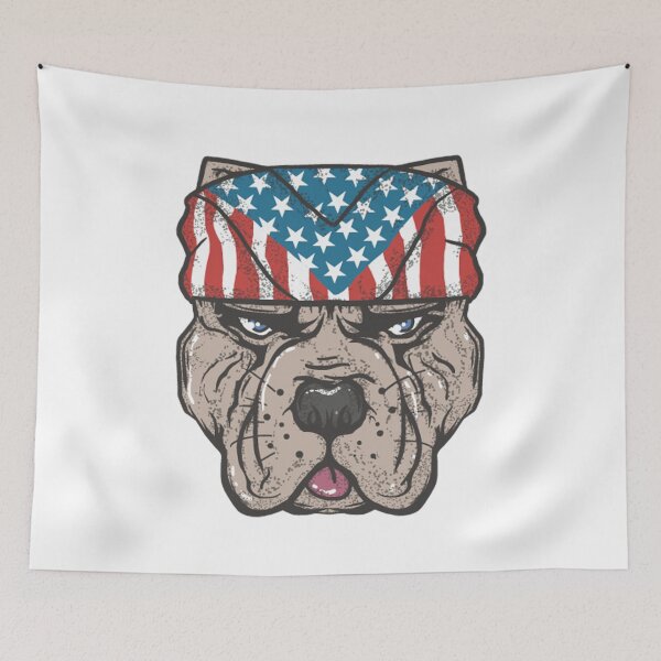 Item preview, Pitbull USA Independence Day designed and sold by masterbones.