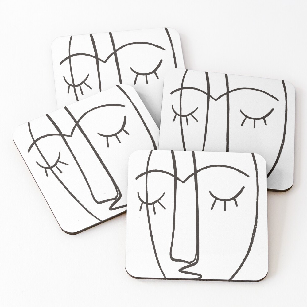 Item preview, Coasters (Set of 4) designed and sold by Tinteria.