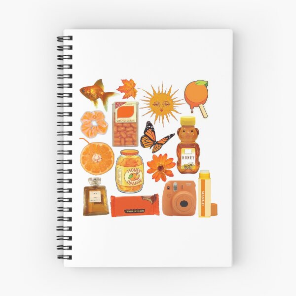 Item preview, orange collage designed and sold by PascalesStuff.