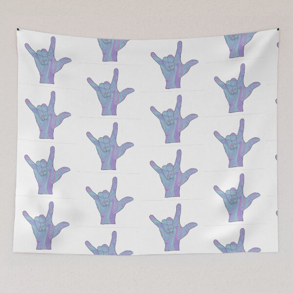 Item preview, Purple and blue hand tie-dye designed and sold by FaCurls.