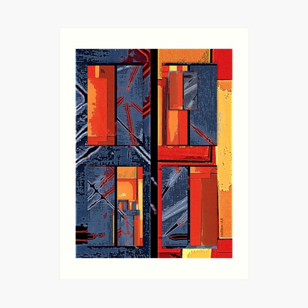 Windows of closed opportunities Art Print