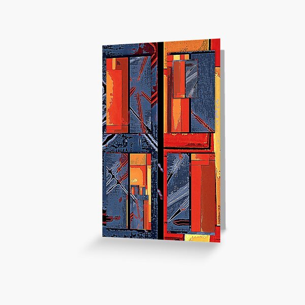 Windows of closed opportunities Greeting Card