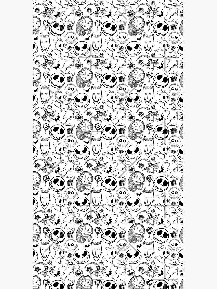 Nightmare before Christmas Pattern by LonelyBunny