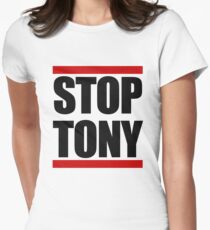 STOP TONY Women's Fitted T-Shirt