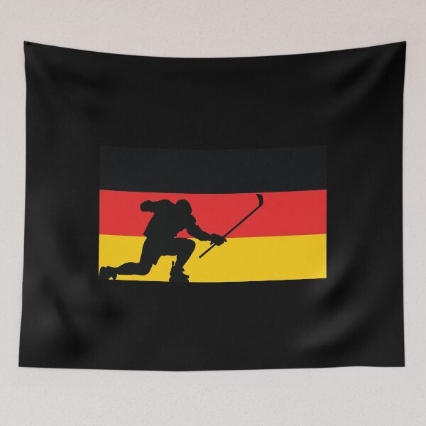 Item preview, Germany Ice Hockey Silhouette Celebration designed and sold by CanvasTee.