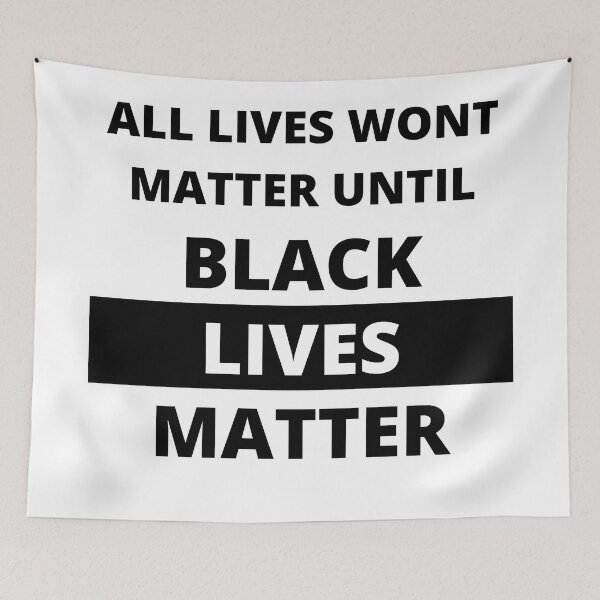 Item preview, If Black Lives Don't Matter, No Lives Matter (Black) designed and sold by Kadeda.