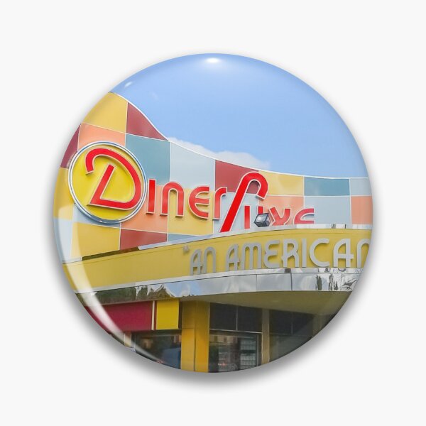 Item preview, Classical retro American Diner Deluxe bright signage and colors. Looks great on a sticker and even better as a canvas print on your wall designed and sold by Brian Scantlebury.