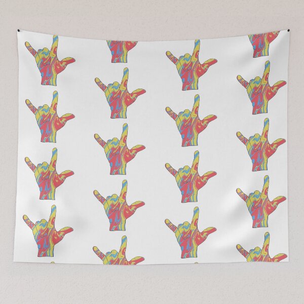 Item preview, Red, yellow and blue hand tie-dye designed and sold by FaCurls.