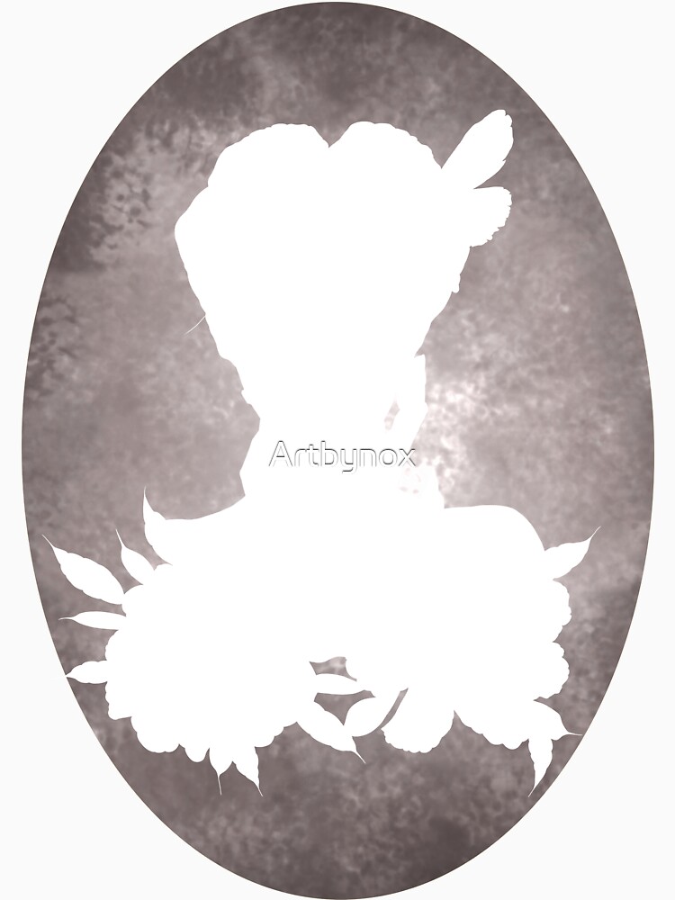 Girl Flowers Silhouette de Artbynox