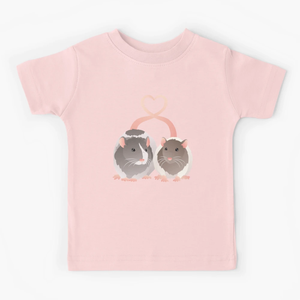 上品なファッション ra,kids_tee,x1250,FCD9D9: トップス