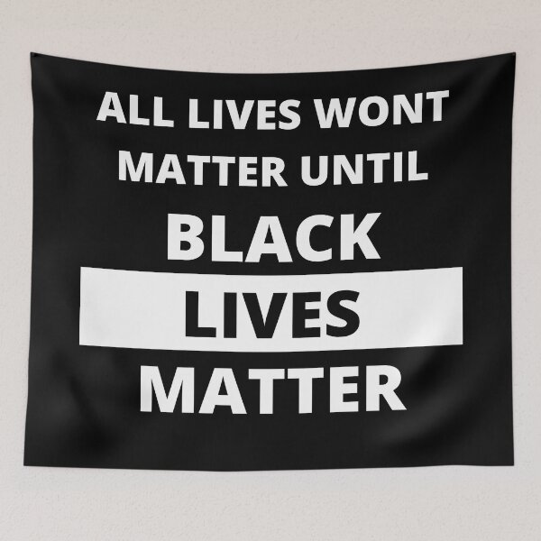 Item preview, If Black Lives Don't Matter, No Lives Matter (White) designed and sold by Kadeda.