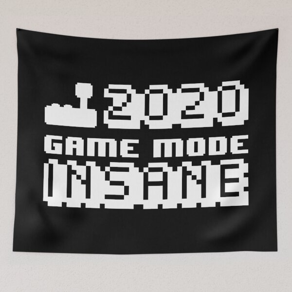 Item preview, Gamers 2020 Insane Mode - Black Back designed and sold by crismk.