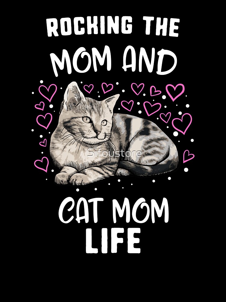 cat mom life
