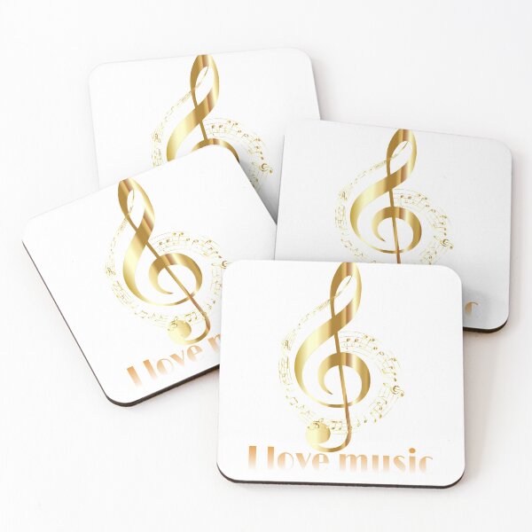 Item preview, I love music designed and sold by AtomaïLuna.