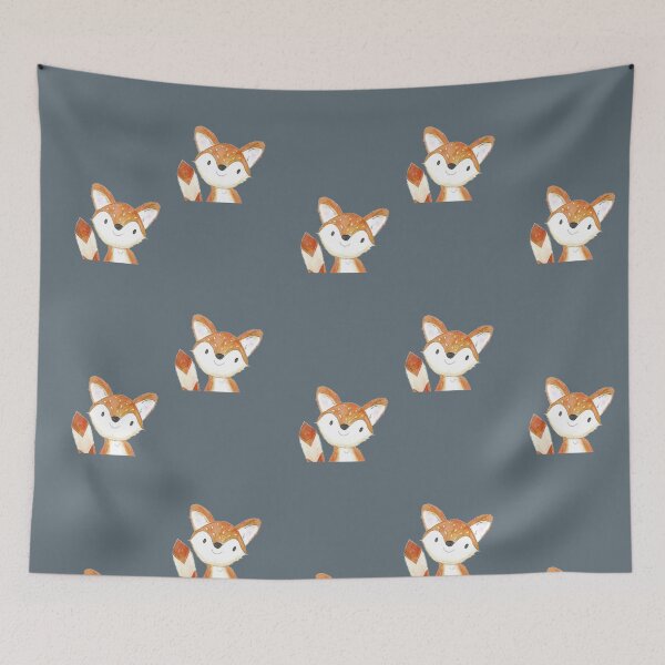 Item preview, Little fox smiling designed and sold by latiendadearyam.