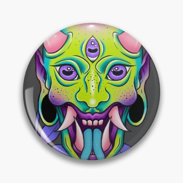 Item preview, Hannya demon mask designed and sold by LeilaD.