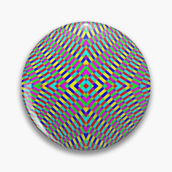 Optical illusion Concentric Circles Geometric Art - концентрические круги Pin