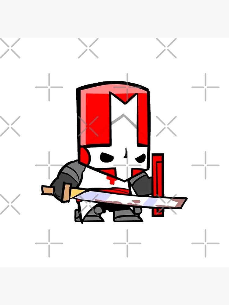 Castle crashers red knight Postcard for Sale by Rccola55