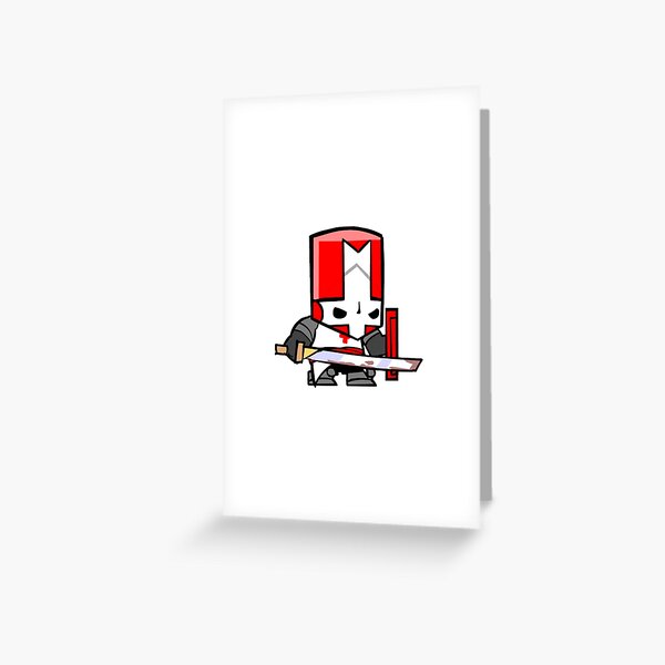 Castle Crashers Four-Square Greeting Card for Sale by Martin Wright