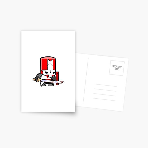 Castle Crashers Newgrounds Design Postcard for Sale by Strikle