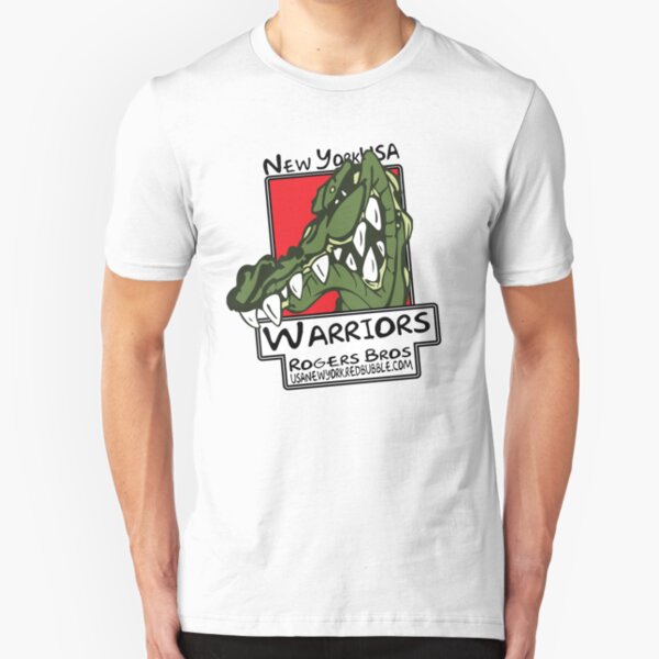 usa warriors croc by rogers bros Slim Fit T-Shirt