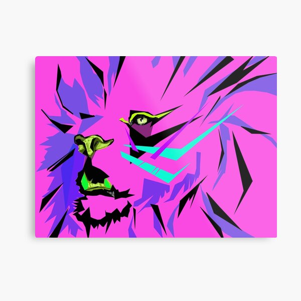 MANELINE Metal Print