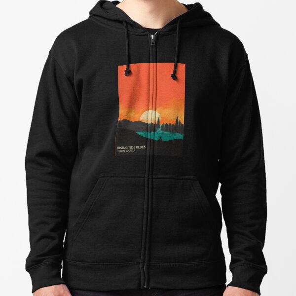 Rising Tide Blues Merch Zipped Hoodie