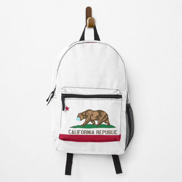 Item preview, California Flag Mandatory Covid19 Mask designed and sold by Huecoyotl.