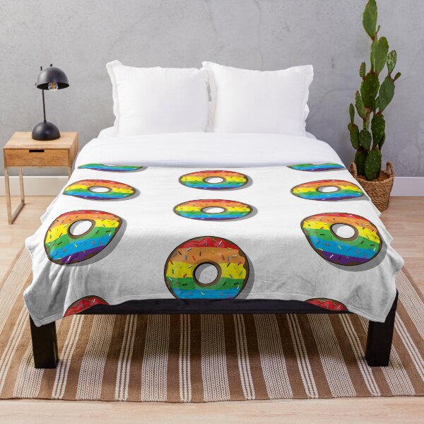 Item preview, Pride flag donut designed and sold by Vettonsa.
