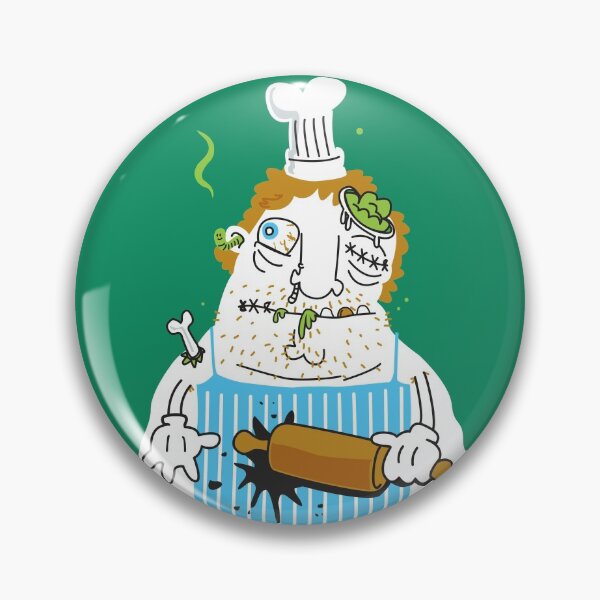 Item preview, Master Chef Zombie  designed and sold by jumpy.