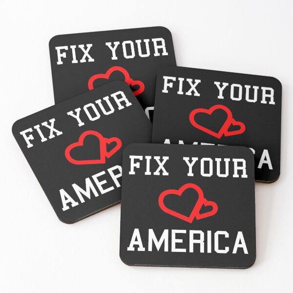 Item preview, Fix Your Heart America Shirt designed and sold by Nouni-abdo.