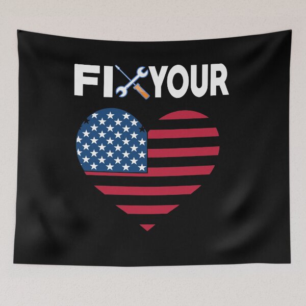 Item preview, fix your heart america designed and sold by ART ilo.