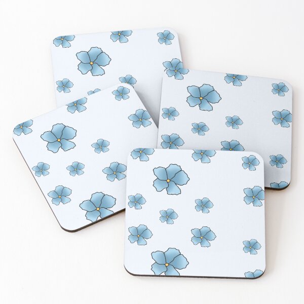 Item preview, Blue Flowers designed and sold by ismuggleturtles.
