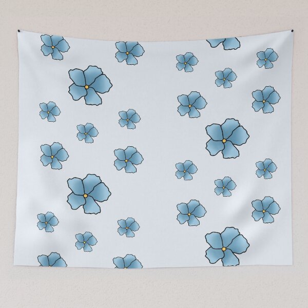 Item preview, Blue Flowers designed and sold by ismuggleturtles.