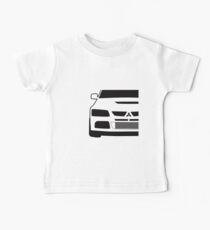 Mitsubishi Lancer Evo - Close Up Zoom Corner Sticker / Tee Design Baby Tee