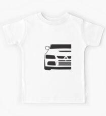 Mitsubishi Lancer Evo - Close Up Zoom Corner Sticker / Tee Design Kids Tee