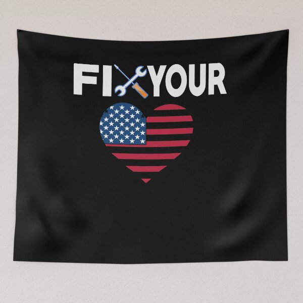 Item preview, fix your heart america designed and sold by ART ilo.