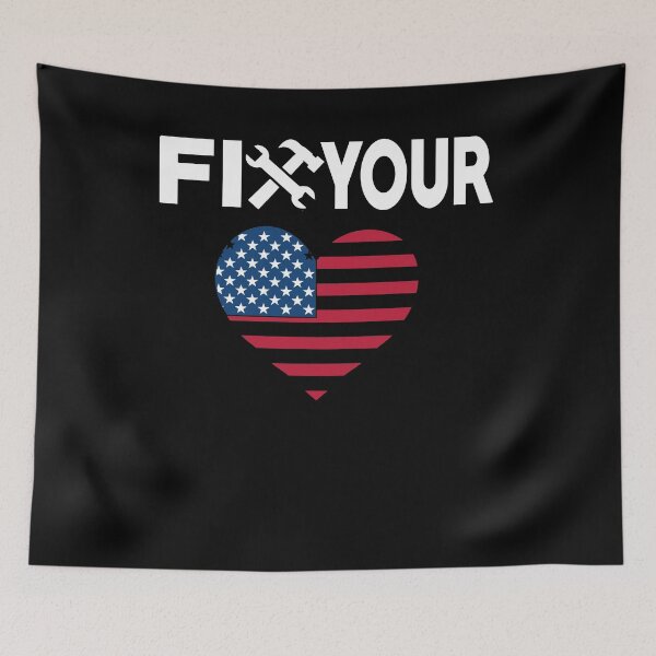 Item preview, fix your heart america designed and sold by ART ilo.