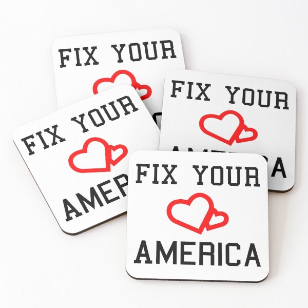 Item preview, Fix Your Heart America Shirt designed and sold by Nouni-abdo.