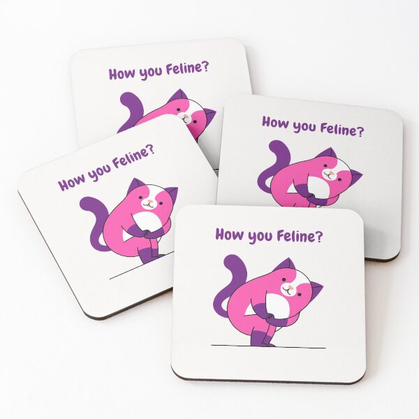 Item preview, How you Feline?. Pun. Funny designed and sold by shirtdan.